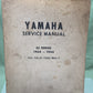 GENUINE YAMAHA LIT-1161-122-99 GI SERIES SERVICE MANUAL 1971 2ND EDITION REVISED