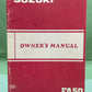 GENUINE SUZUKI 99011-02226-03A FA50 OWNER'S MANUAL '84