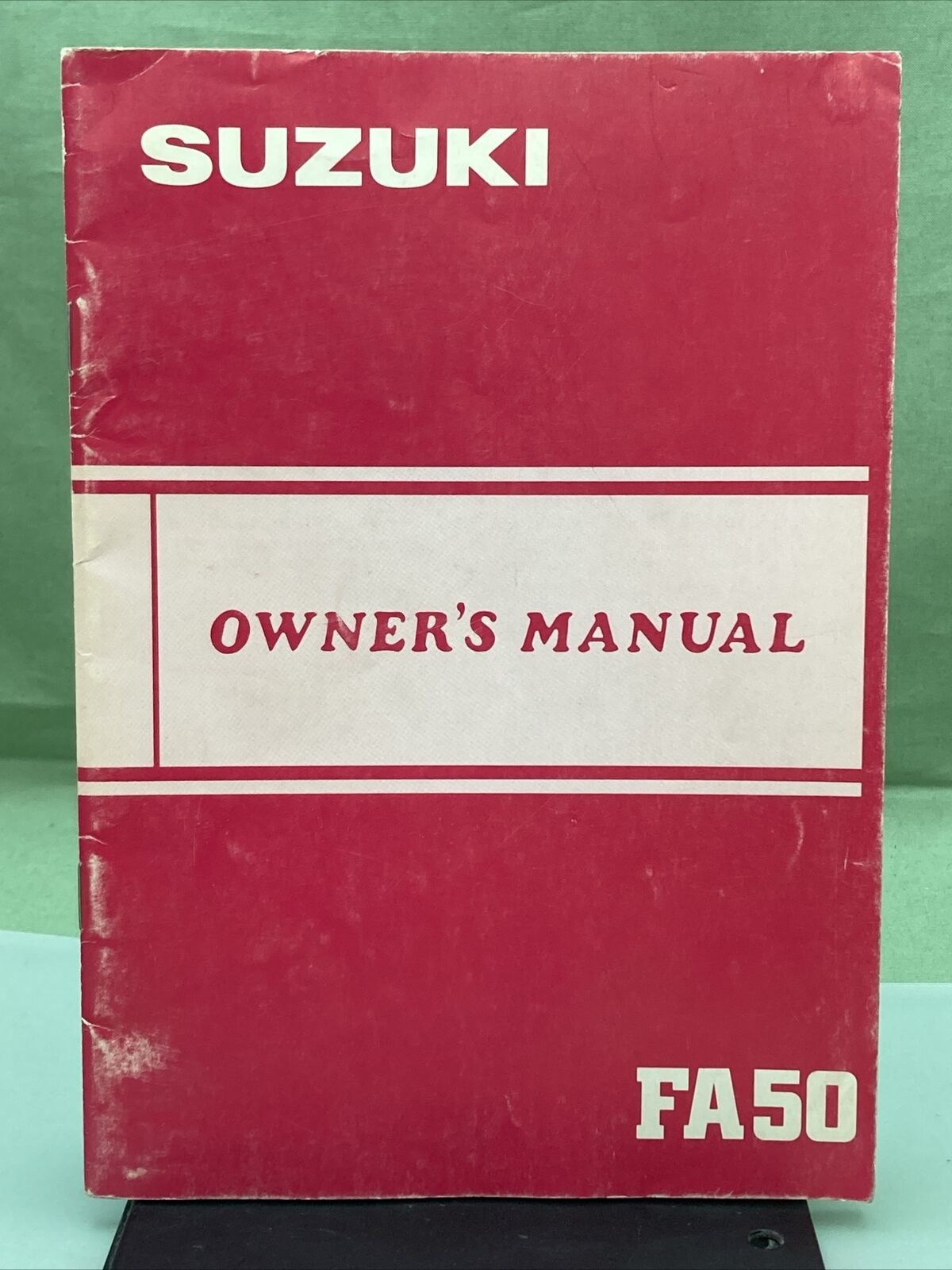 GENUINE SUZUKI 99011-02226-03A FA50 OWNER'S MANUAL '84