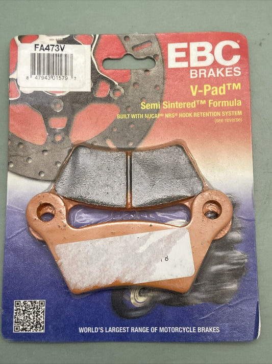 NEW GENUINE EBC FA473V V-PAD SEMI SINTERED BRAKE PADS