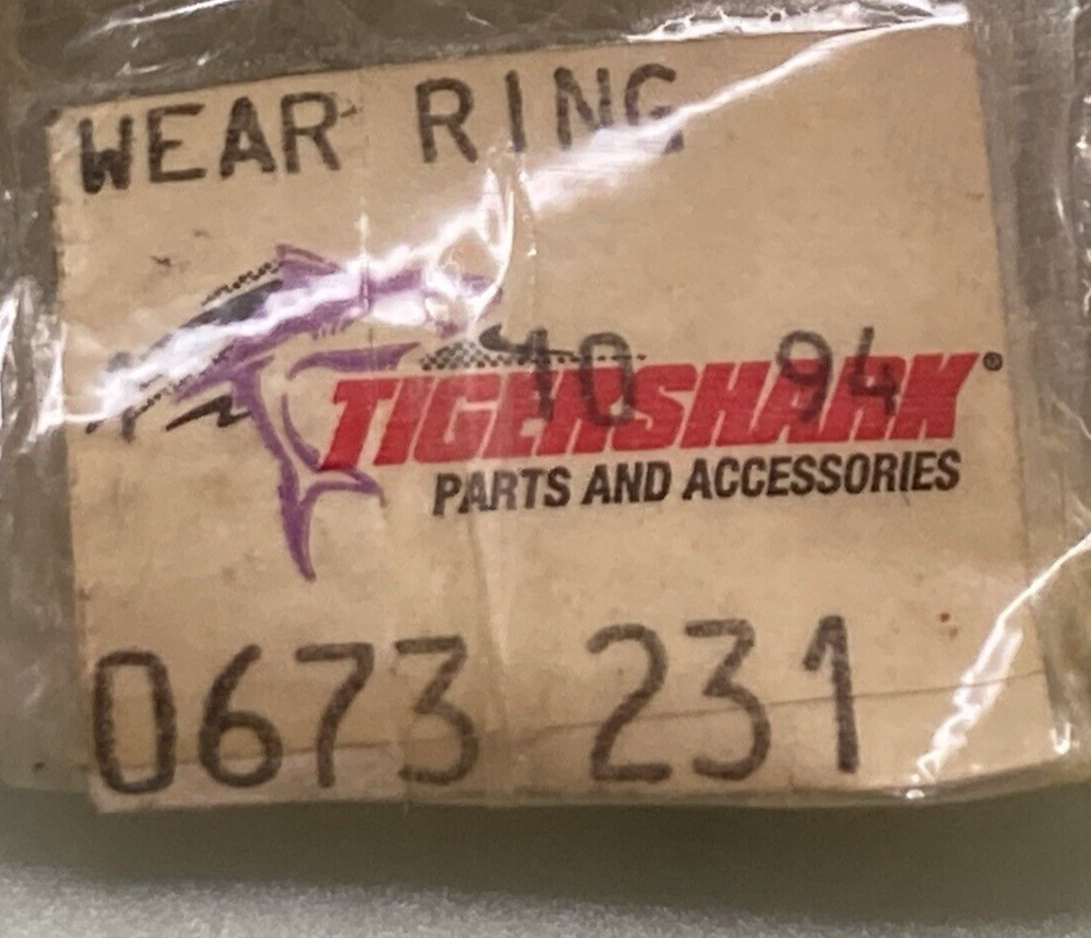 NEW GENUINE TIGERSHARK 0673-231 WEAR RING WITH SS. SLEEVE