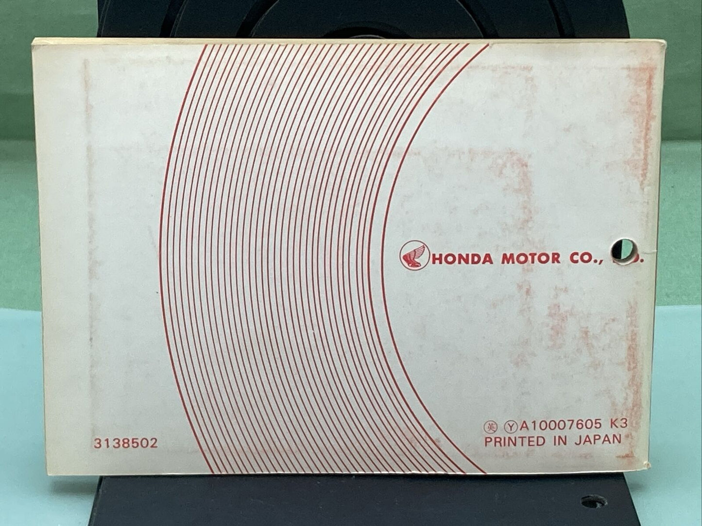 GENUINE HONDA 3138502 XL350 OWNER'S MANUAL '77