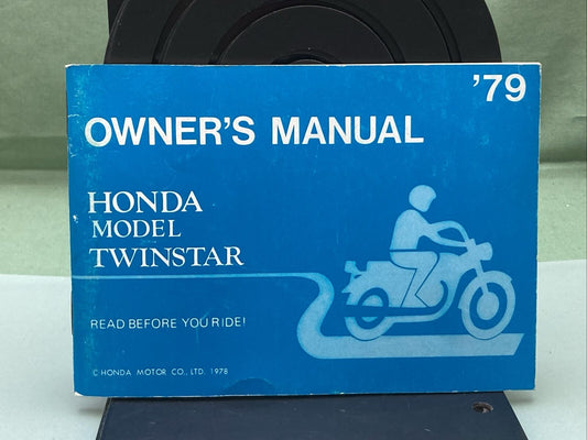 GENUINE HONDA 3141902 TWINSTAR OWNER'S MANUAL '79