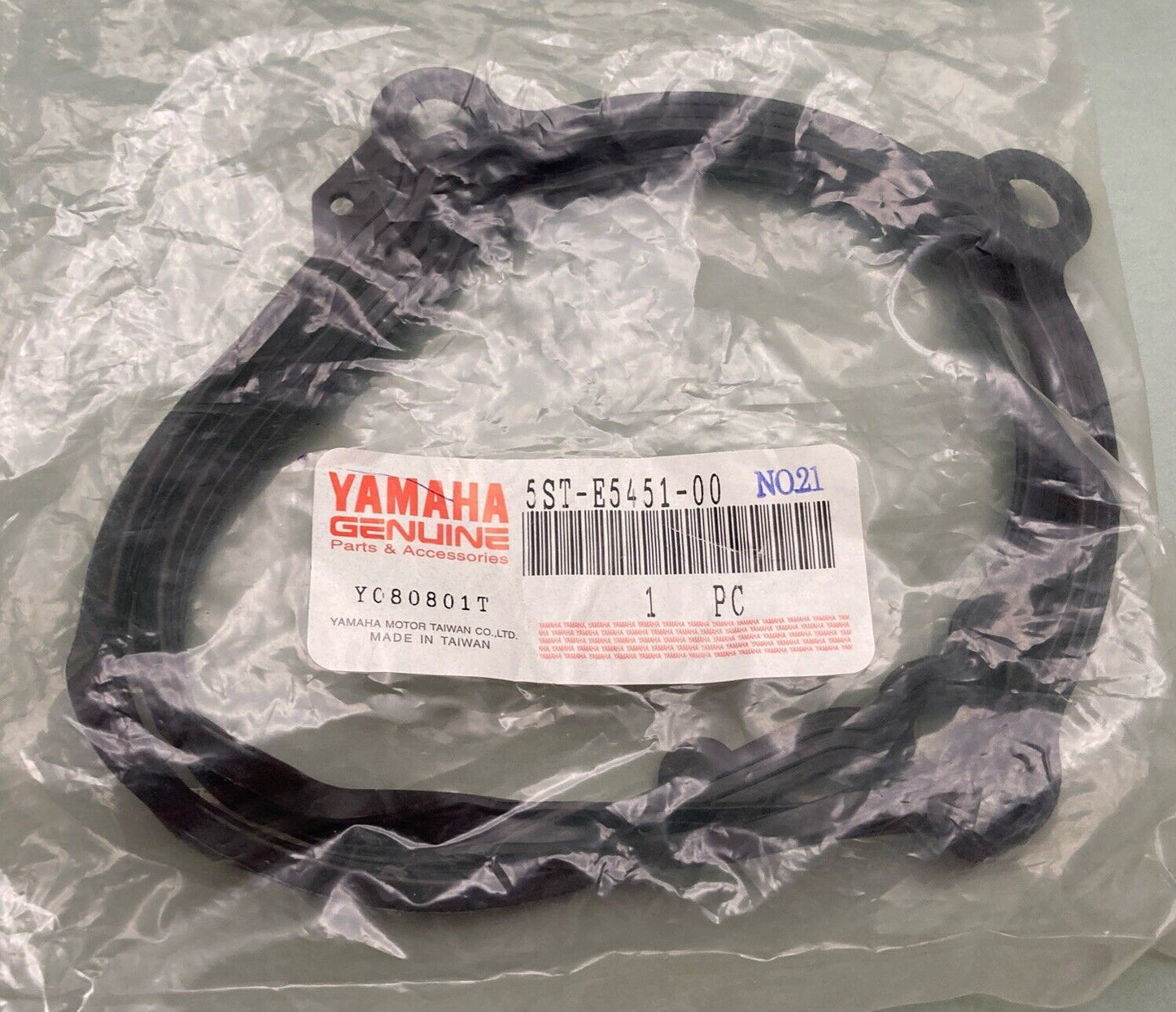 QTY 3 NEW GENUINE YAMAHA 5ST-E5451-00 CRANKCASE COVER GASKET