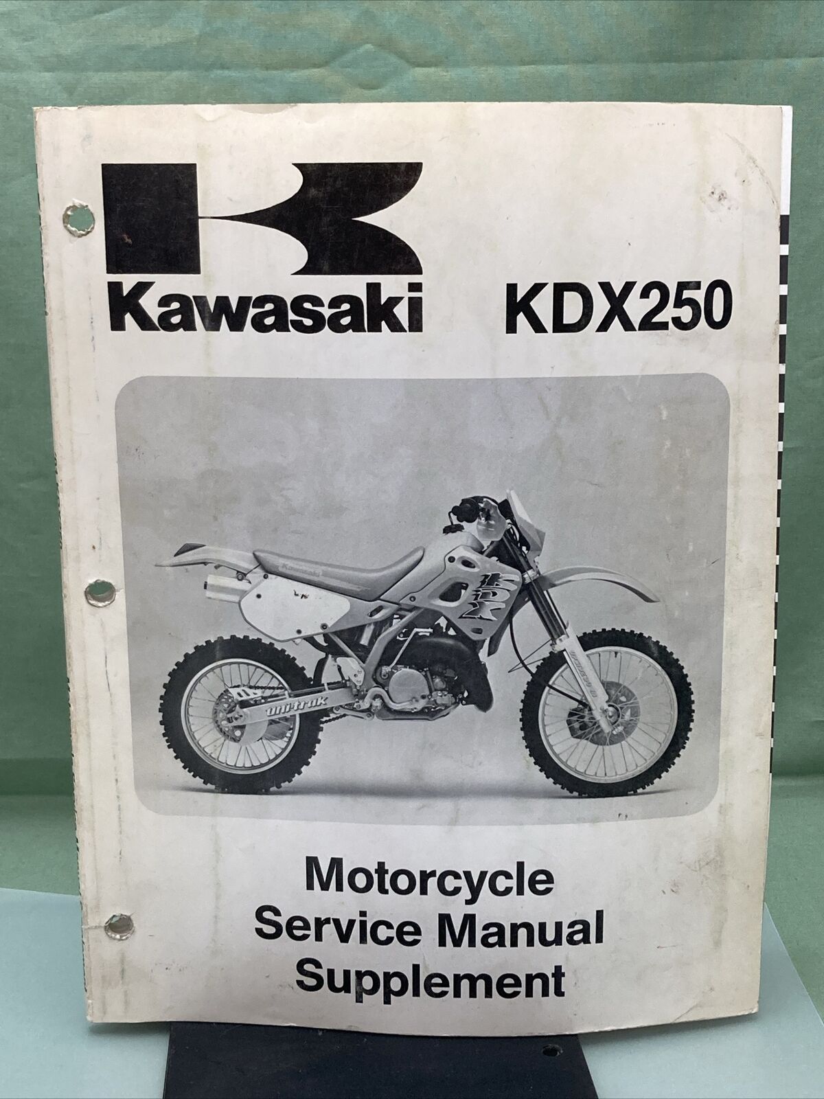 GENUINE KAWASAKI 99924-1143-51 SERVICE MANUAL SUPPLEMENT KDX250