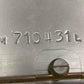NEW HONDA 710431 FLOOR BOARD RUBBER LH GOLDWING