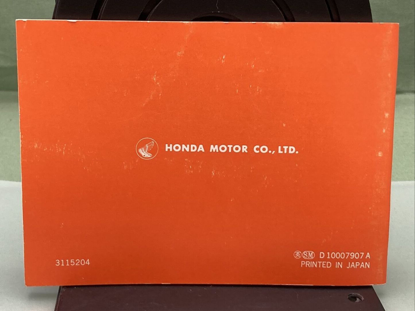 GENUINE HONDA 3115204 XL80S OWNER'S MANUAL '80