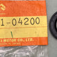 QTY 2 NEW GENUINE SUZUKI 54841-04200 DUST SEAL, FRONT HUB