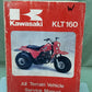 GENUINE KAWASAKI  99924-1052-01 SERVICE MANUAL KLT160