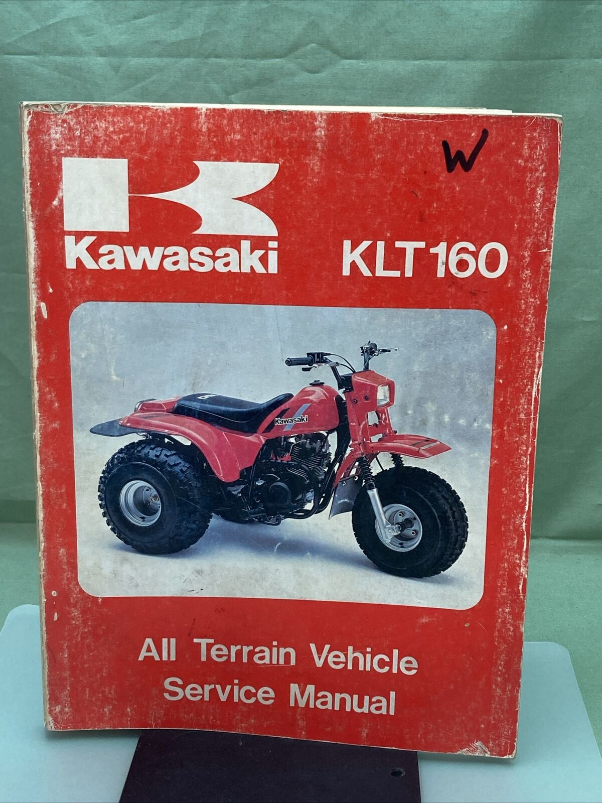 GENUINE KAWASAKI  99924-1052-01 SERVICE MANUAL KLT160