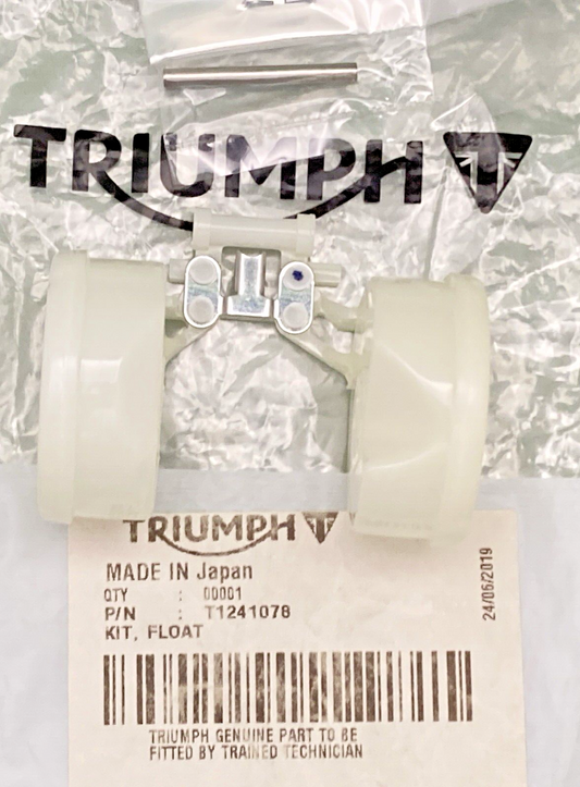 NEW GENUINE TRIUMPHT T1241078 Kit, Float