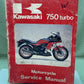 GENUINE KAWASAKI 99924-1049-51 SERVICE MANUAL 750 TURBO