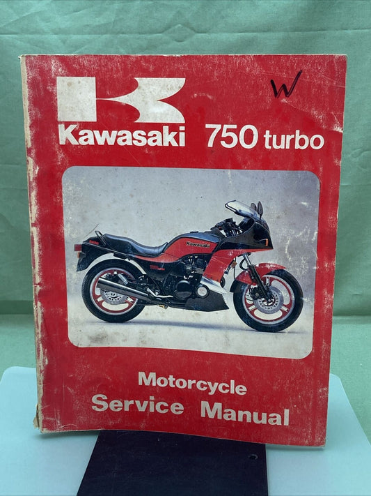 GENUINE KAWASAKI 99924-1049-51 SERVICE MANUAL 750 TURBO