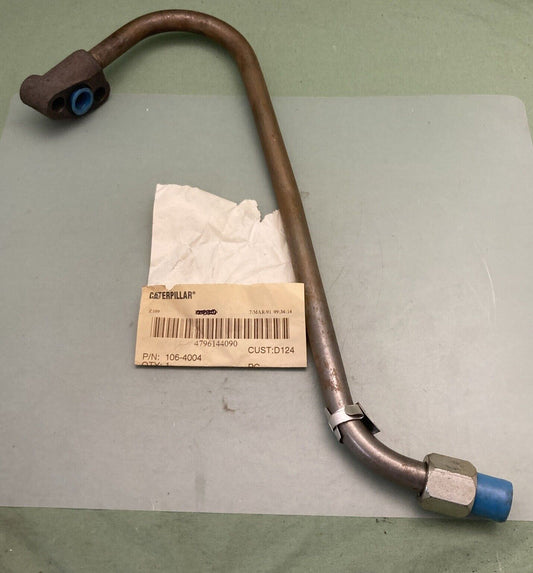 NEW GENUINE CATERPILLAR 106-4004 15.88MM MULTIPLE BEND TURBO OIL TUBE
