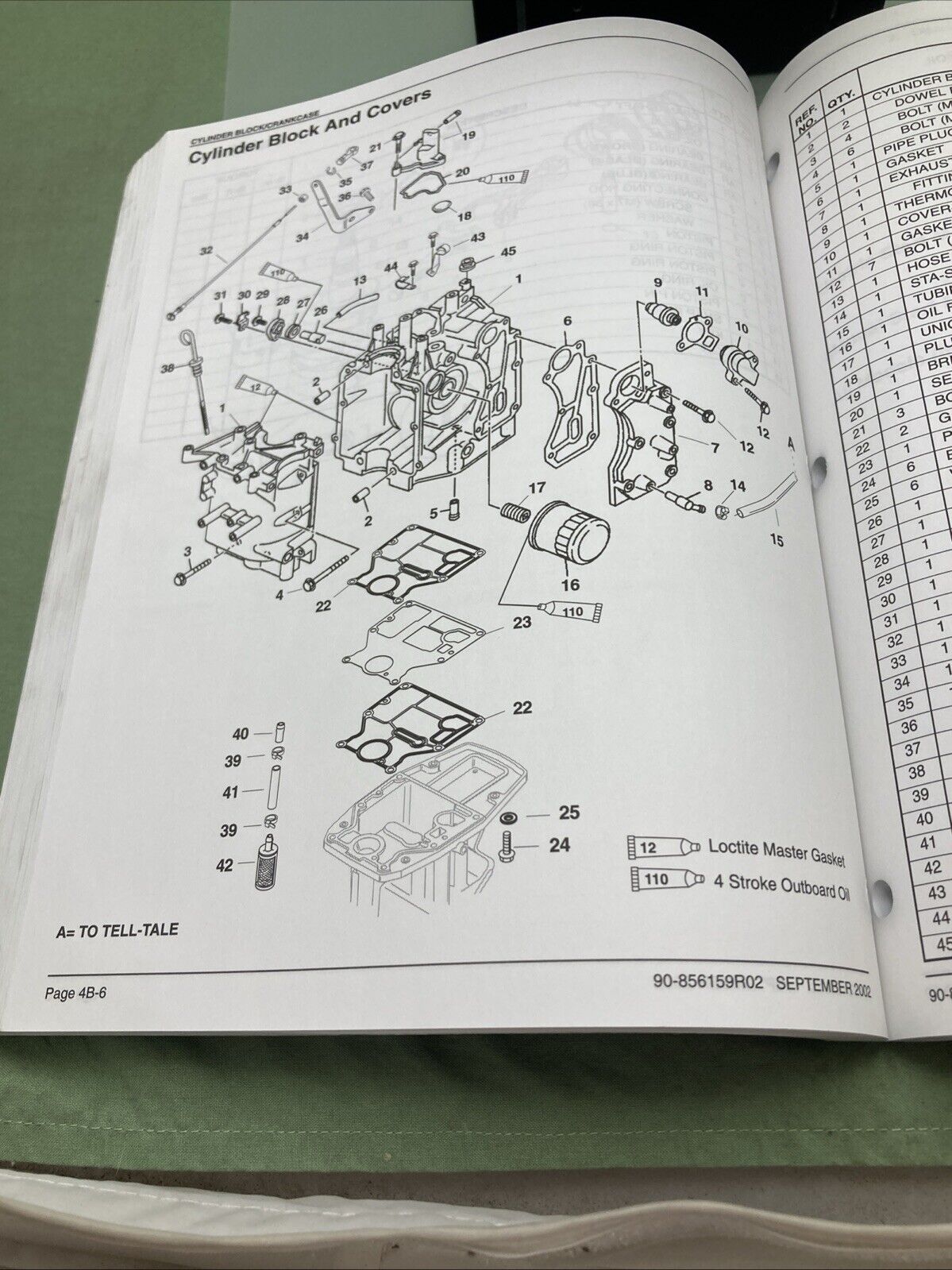 GENUINE MERCURY 90-856159R02 9.9/15 FOURSTROKE SERVICE MANUAL 2002