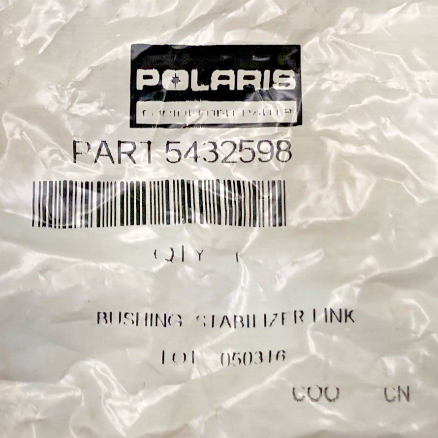 QTY 2 NEW GENUINE POLARIS 5432598 STABILIZER LINK BUSHING