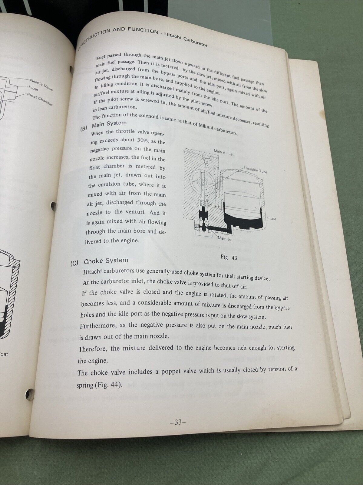 GENUINE SUZUKI CARBURETOR AND CARBURETION SERVICE MANUAL