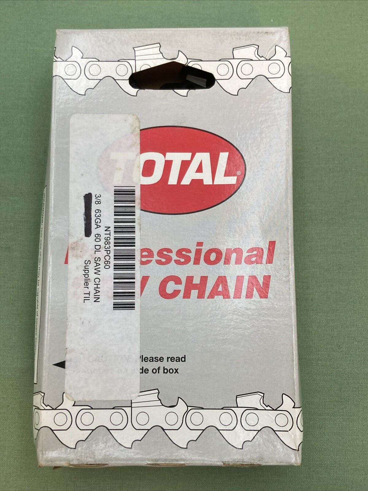 NEW GENUINE TOTAL NT983PC-60L 16" CHAINSAW CHAIN 3/8 63GA 60DL
