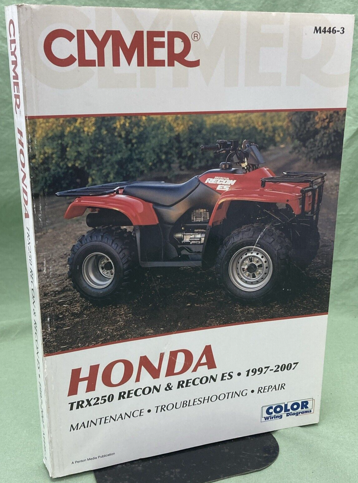 CLYMER M446-3 HONDA TRX250 RECON & RECON ES SERVICE MANUAL 1997-2007