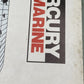 GENUINE MERCURY 90-10112W80 OPERATION & MAINTENANCE MANUAL ENG FREN 20-25 1997