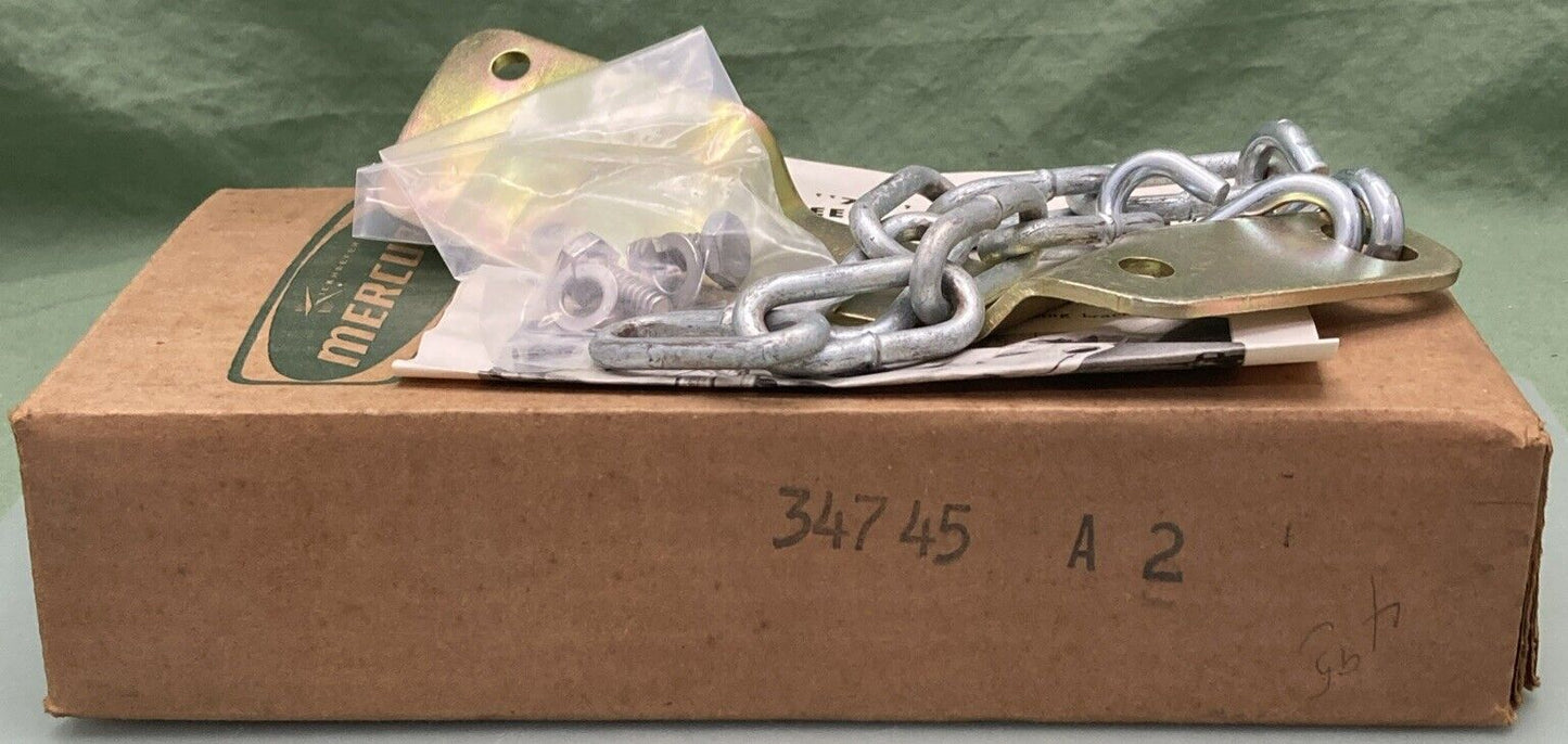 NEW GENUINE MERCURY 34745A 2 STEERING BRACKET ASSEMBLY OUTBOARD 110HP