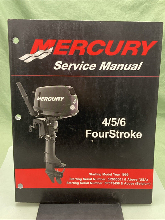 GENUINE MERCURY 90-857138R02 4/5/6 FOURSTROKE SERVICE MANUAL 2006