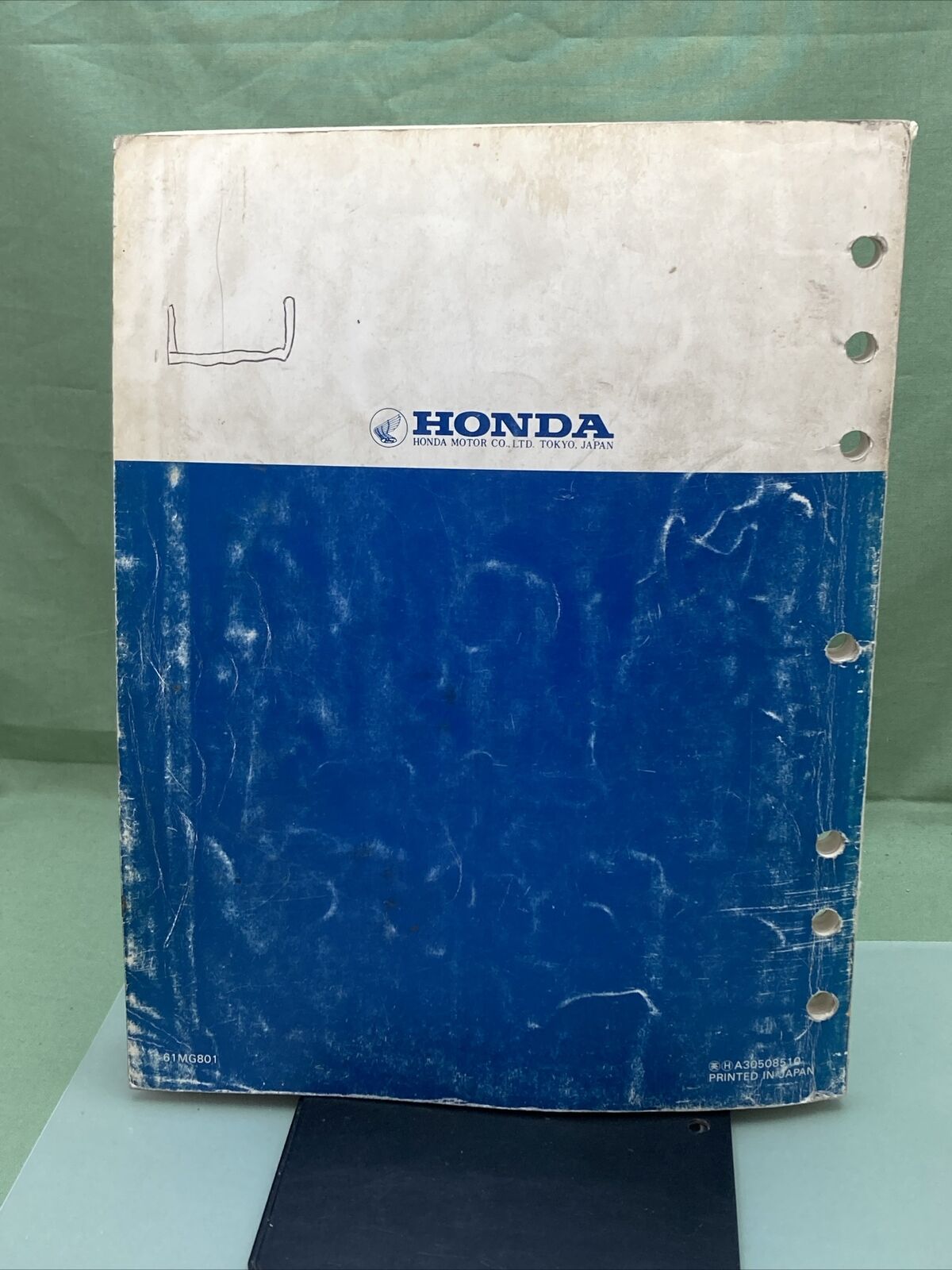 GENUINE HONDA 61MG801 VT1100C SHADOW SHOP MANUAL '85-'86