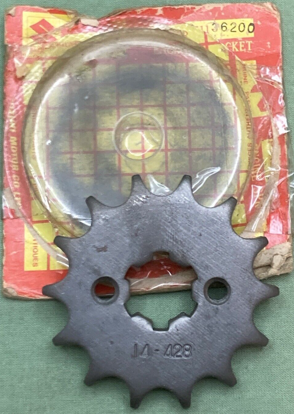 NEW GENUINE SUZUKI 27511-36200 SPROCKET ENGINE 14T
