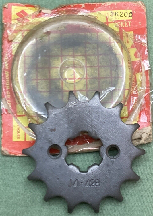 NEW GENUINE SUZUKI 27511-36200 SPROCKET ENGINE 14T