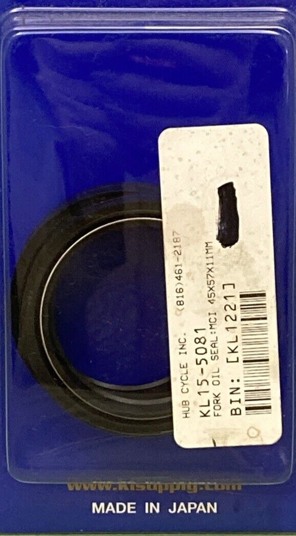 NEW K&L SUPPLY 15-5081 FORK OIL SEAL 45mm x 57mm x 11mm
