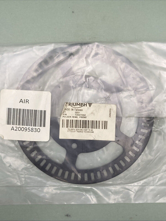 NEW GENUINE TRIUMPH T2027202 Pulser Ring, Front
