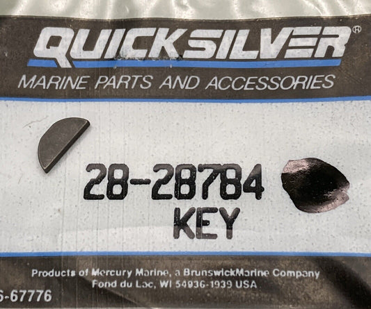 QTY 2 NEW MERCURY QUICKSILVER 28-28784 KEY Mark & Kiekhaefer Mark 10 10A 15A