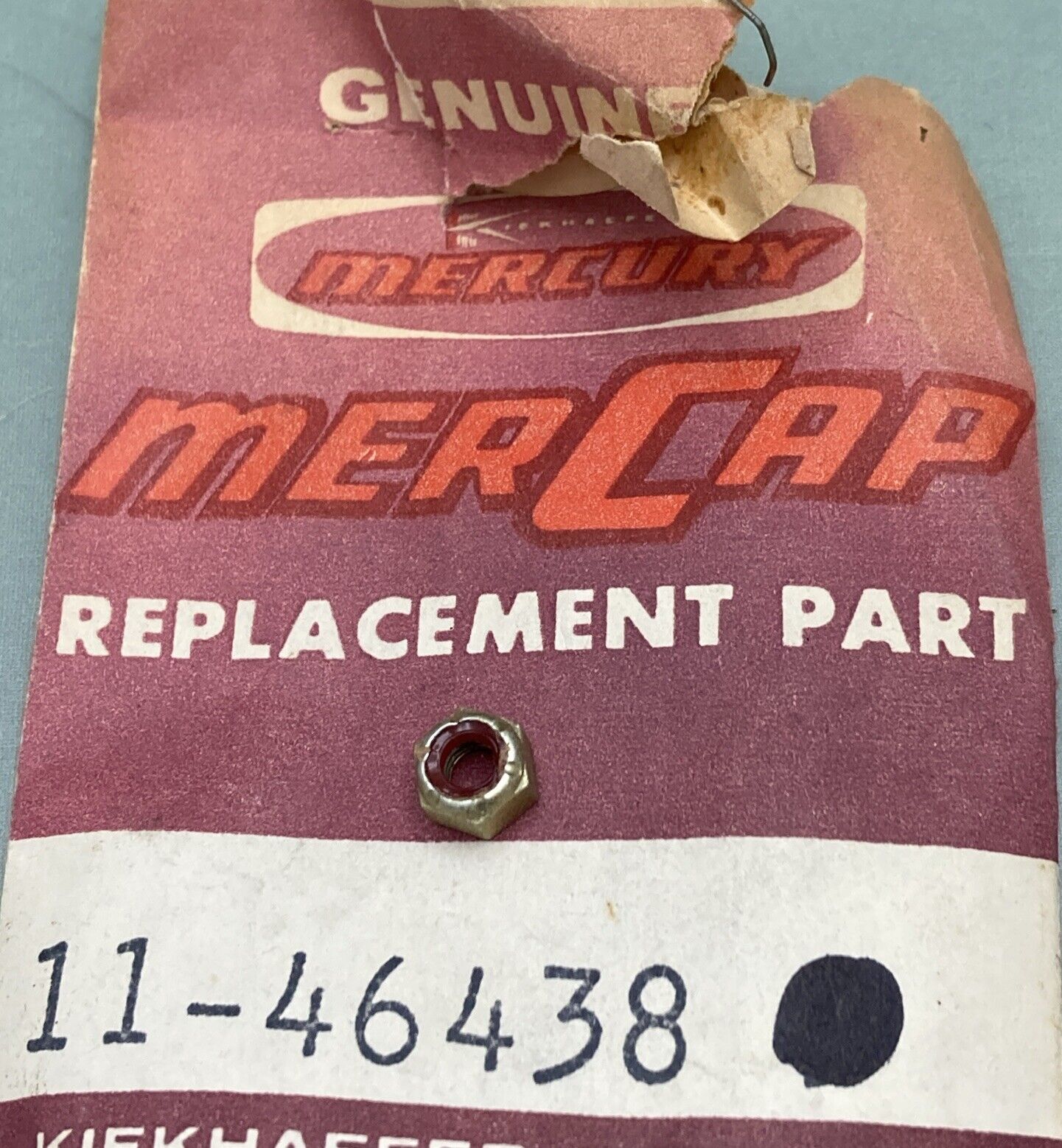 QTY 4 NEW GENUINE MERCURY 11-46438 NUT