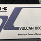 GENUINE KAWASAKI 99920-1716-01 VULCAN 800 OWNER'S MANUAL