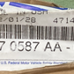 NEW GENUINE MOPAR 68370587AA Radiator Closure Panel Brace FITS 2019-2024 Ram
