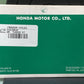 GENUINE HONDA 31KJ2610 TLR200 REFLEX OWNER'S MANUAL '87