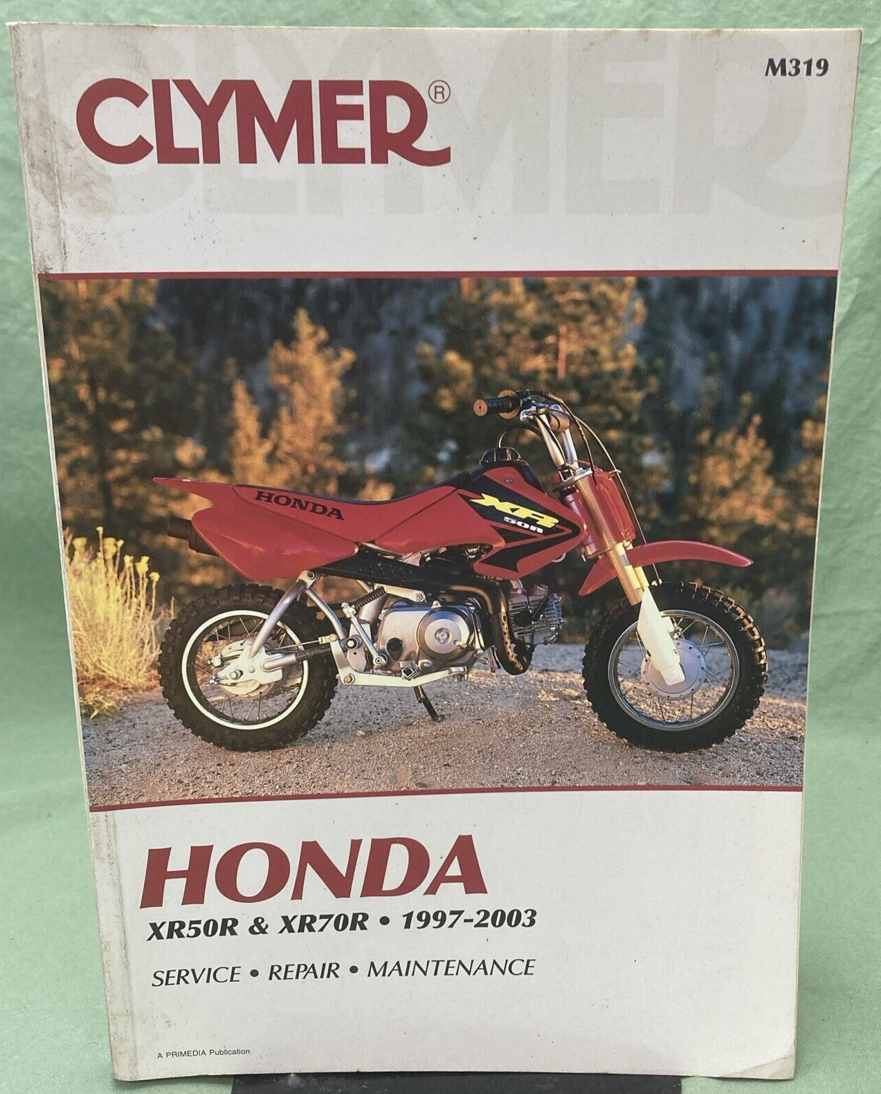 CLYMER M319 HONDA XR50R & XR70R SERVICE MANUAL 1997-2003