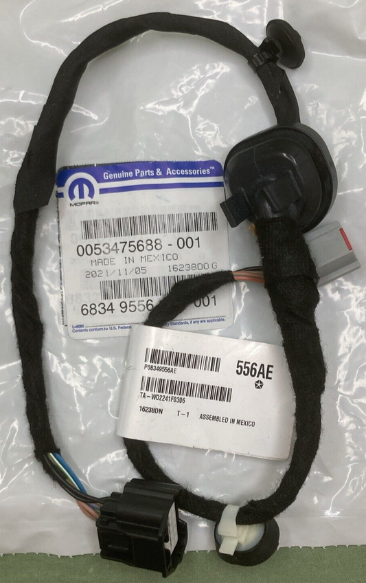 NEW GENUINE MOPAR 68349556AE Jumper Wiring FRONT RIGHT DOOR MIRROR FITS JEEP