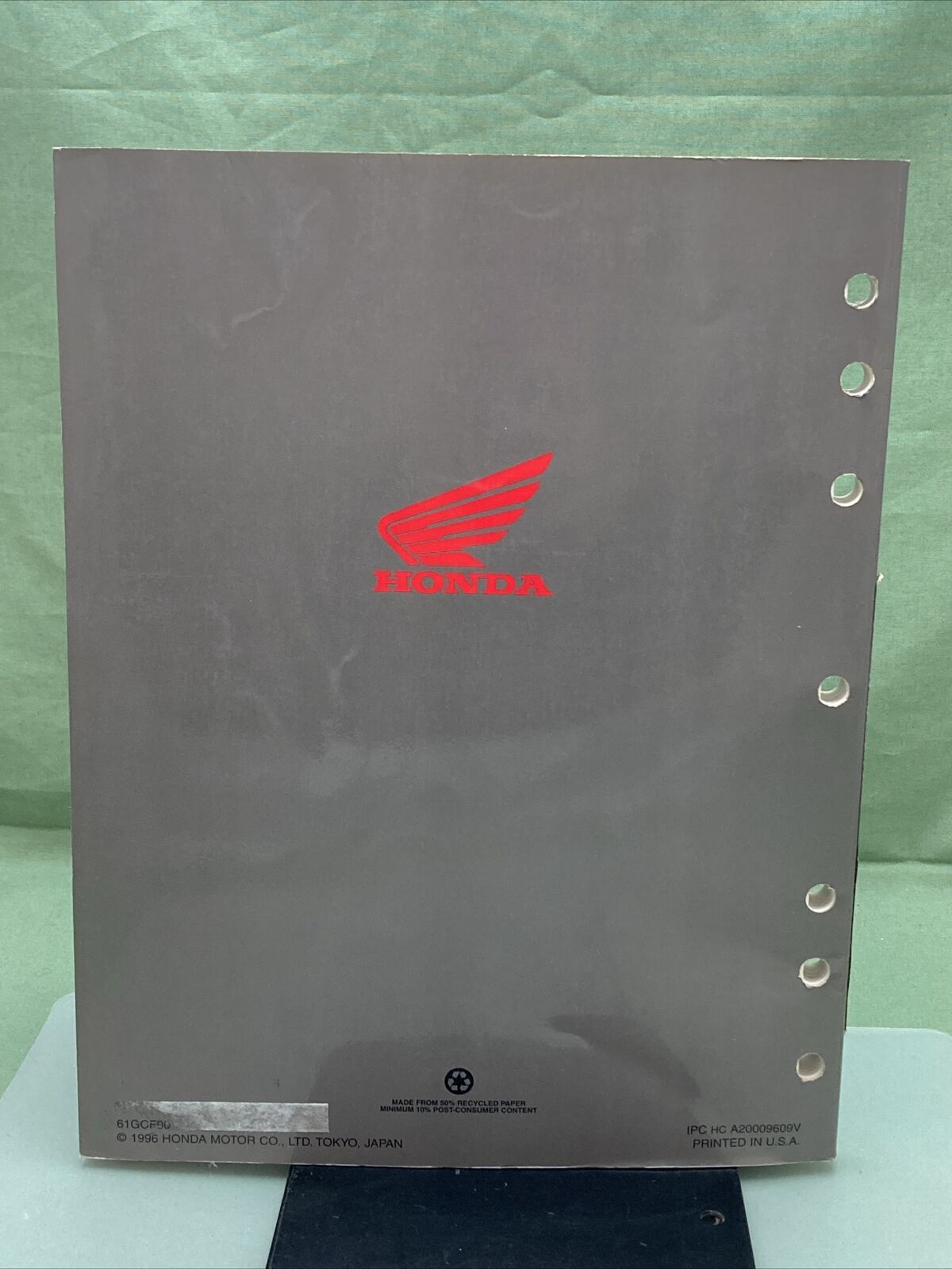 GENUINE HONDA 61GCF00 XR70R SERVICE MANUAL '97-'99