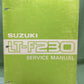 GENUINE SUZUKI 99500-42042-01E SERVICE MANUAL LT-F230