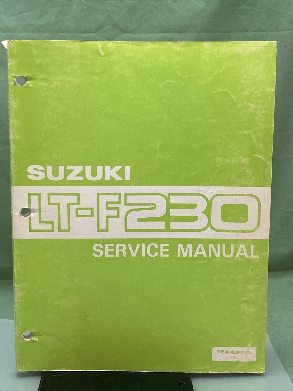 GENUINE SUZUKI 99500-42042-01E SERVICE MANUAL LT-F230