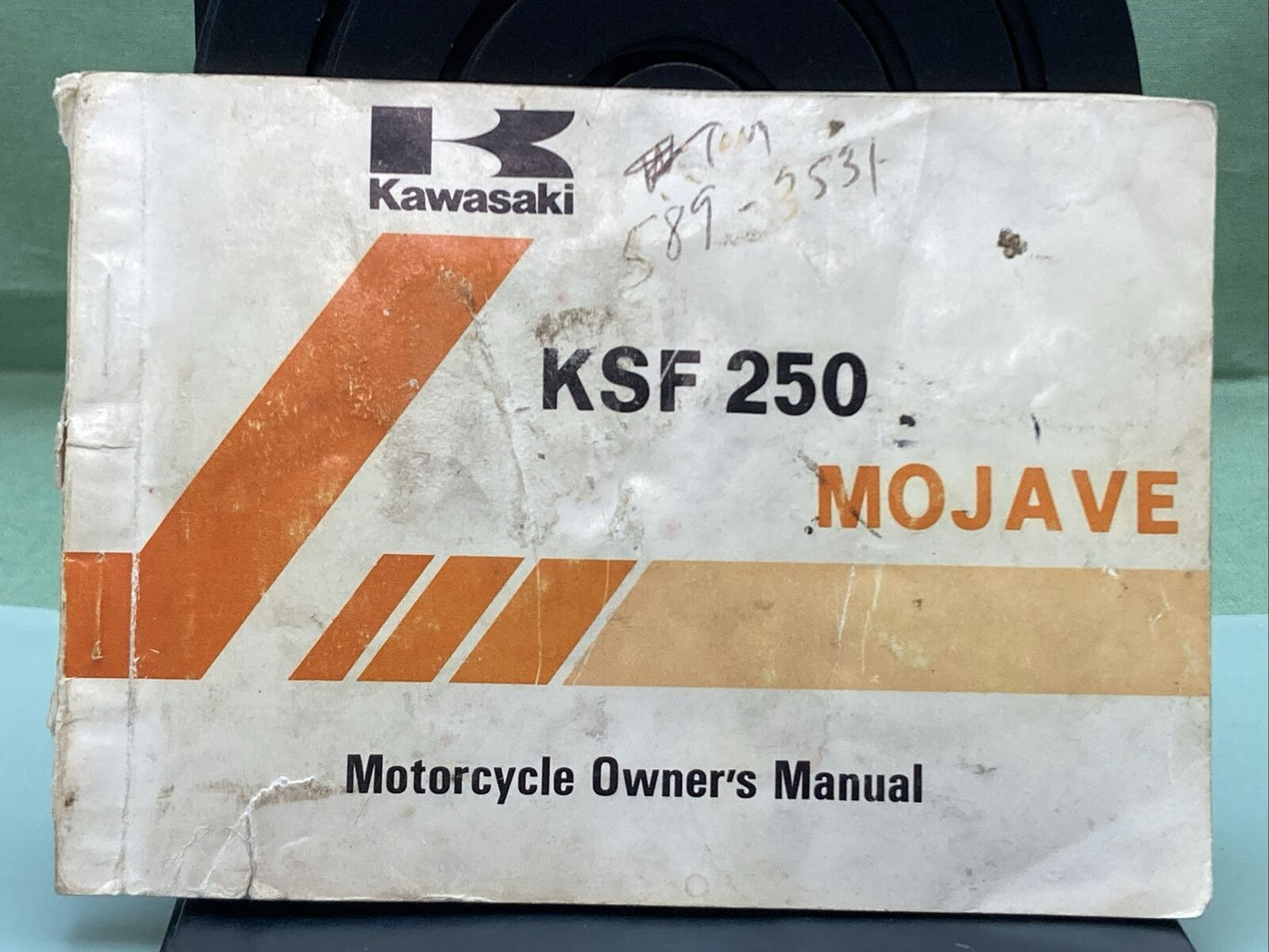 GENUINE KAWASAKI 99920-1333-01 KSF 250 MOJAVE OWNER'S MANUAL