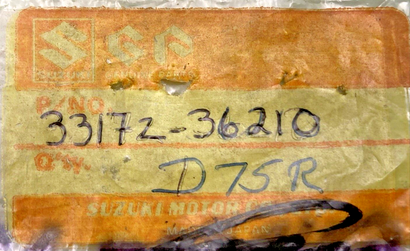 NEW GENUINE SUZUKI 33172-36210 POINT ASSEMBLY, CONTACT RIGHT