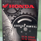 GENUINE HONDA 61GBF03 CR80R/CR80RB SERVICE MANUAL '95-'98