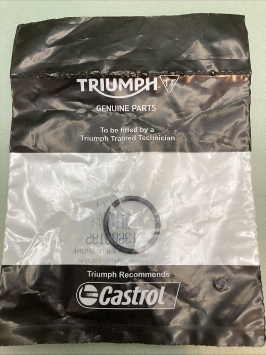 NEW GENUINE TRIUMPH T3600195 O-RING, Id 2.0, 70 Shore Daytona