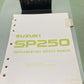 GENUINE SUZUKI 99501-42000-03E SP250 SUPPLEMENTARY SERVICE MANUAL 1982