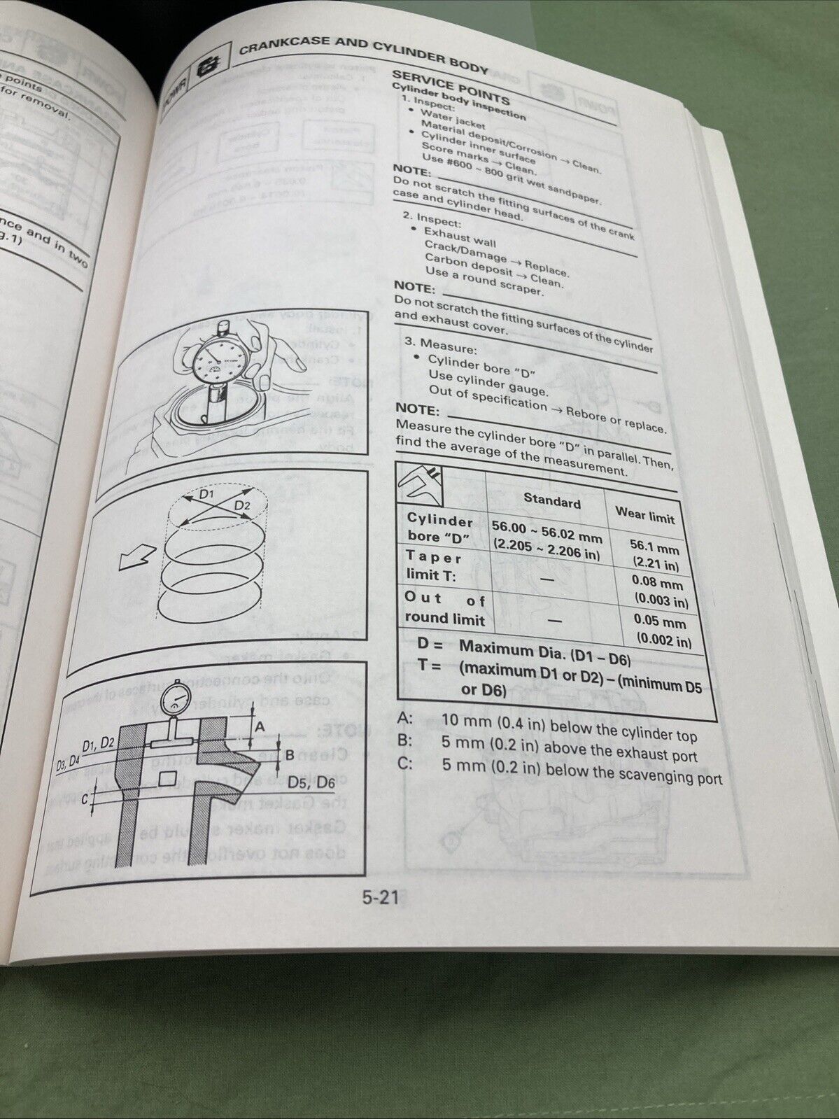 GENUINE YAMAHA LIT-18616-01-65 9.9V, 15V SERVICE MANUAL 1996