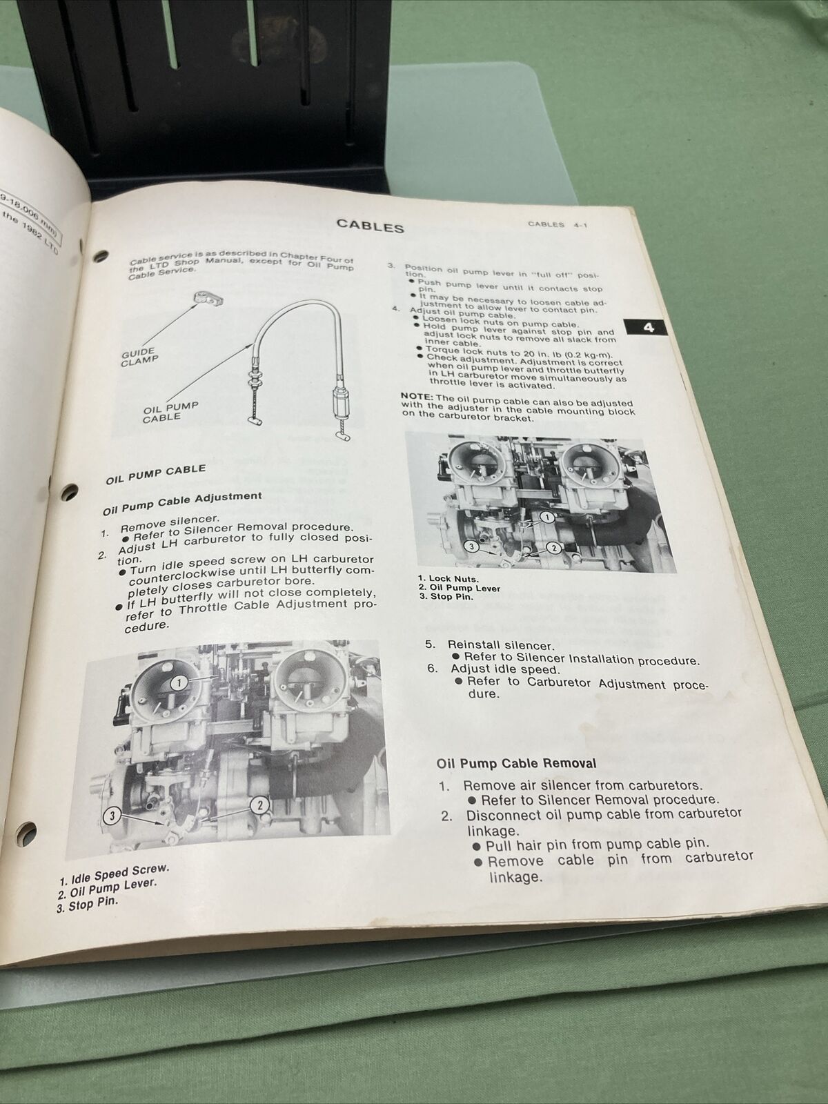 GENUINE KAWASAKI 99963-3518 SHOP MANUAL SUPPLEMENT LTD440/SS440-B2A/SS440-B3A