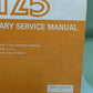 GENUINE SUZUKI 99501-41090-01E SUPPLEMENTARY SERVICE MANUAL LT125