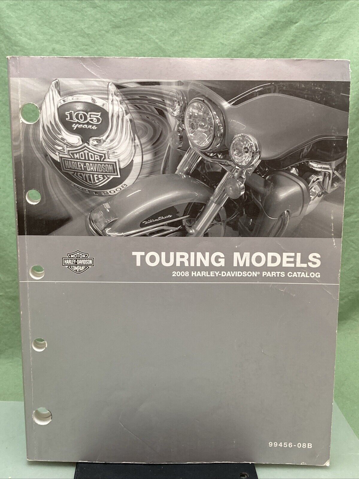 HARLEY DAVIDSON 99456-08B TOURING MODELS 2008 PARTS CATALOG